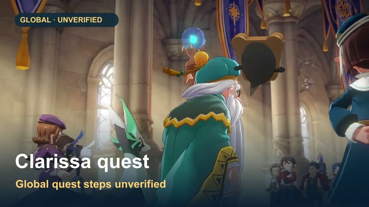 Roco Kingdom Clarissa: “Wait Until Tomorrow” Quest Status